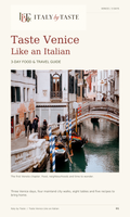 Taste Venice Like an Italian — Venice and four mainland Veneto city walks